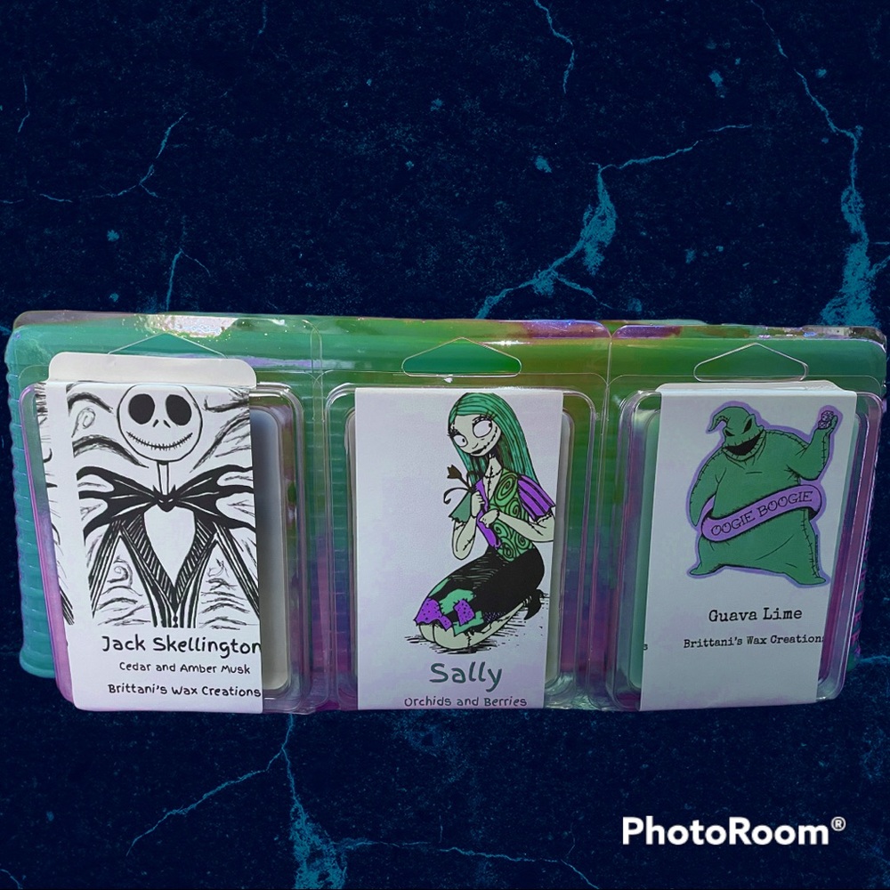 Nightmare before Christmas wax bar set